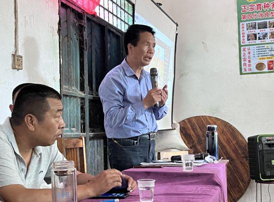 南阳市社旗县大冯营镇召开秋作物高产技术推广分享会(图3)