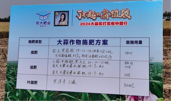 作物经理遭遇种植户“围堵”？“了不起的腐植酸2024实打实收中国行”丰县站：大蒜小年夺高产！(图12)
